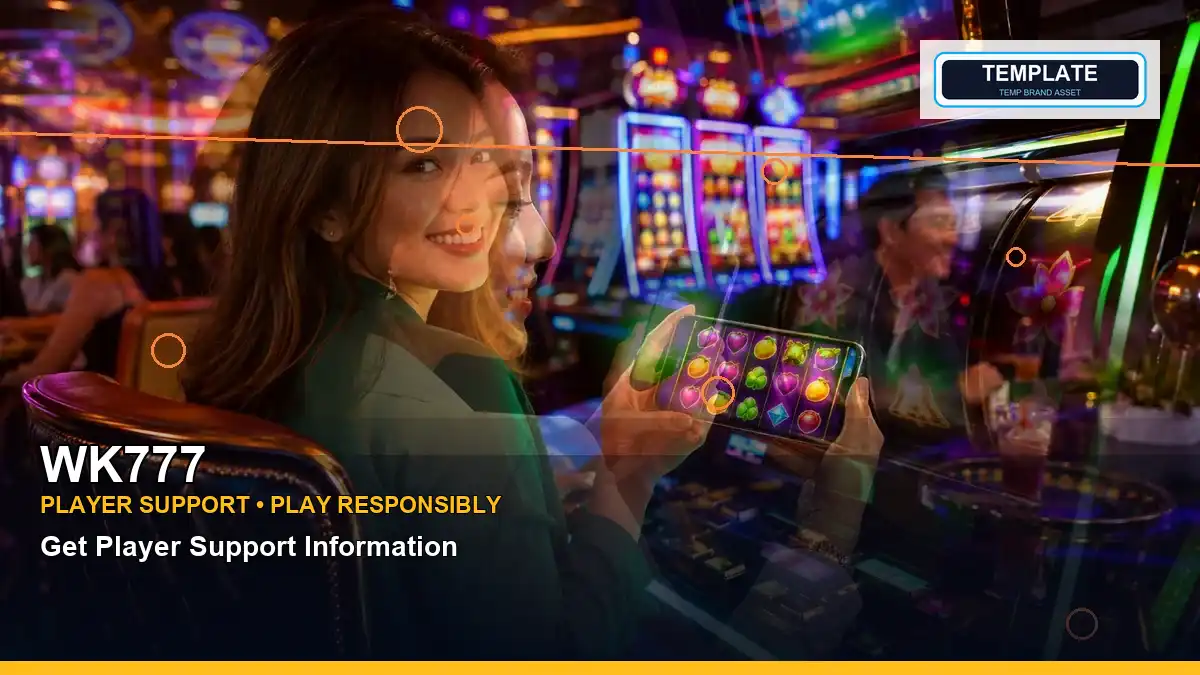 WK777 cashback promotion guide with an adult Philippine gaming host in a layered visual layout