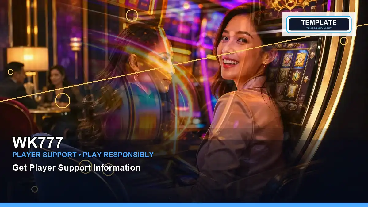 WK777 casino rewards and video poker features presented with an adult Filipina host in a layered visual composition